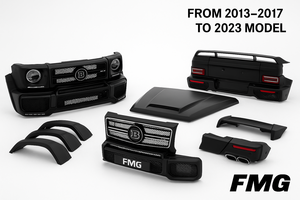 G900 Brabus G-class 13-17 الى 2023 كت تحويل خارجي و داخلي مرسيدس