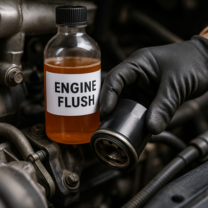 خدمة تغيير + تنظيف المكينة (Engine Cleaning & Service Flush)