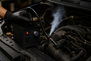 خدمة معالجة دخان المكينة / إصلاح خروج دخان من العادم (Engine Smoke Repair Service / Smoke Diagnosis & Repai