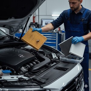 خدمة تغيير فلاتر الهواء