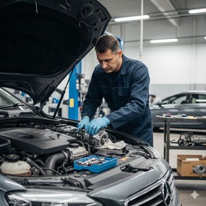 إصلاح أو استبدال الدينامو (Alternator Repair / Replacement)