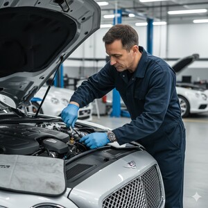 تغيير حساس زيت المكينة (Engine Oil Pressure / Oil Level Sensor Replacement)