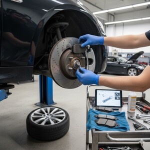 تغيير فحمات الفرامل الأمامية – Brake Pads Replacement