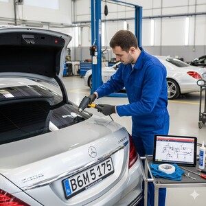 خدمة تغيير حساس الزجاج الخلفي – الهيتر Rear Defogger / Rear Glass Heater Sensor Replacement Service