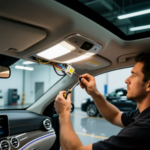 خدمة تغيير لمبات السقف الداخلية Interior Roof Dome Light / Map Light Bulb Replacement Service