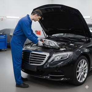 تغيير لمبة المرايا الجانبية / لمبة الإشارة للسيارة Side Mirror Turn Signal / Light Replacement Service