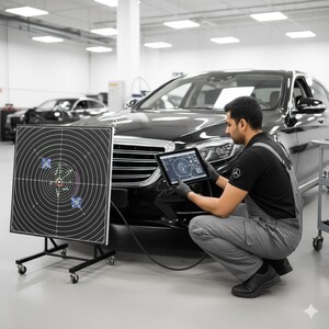 برمجة ومعايرة نظام الرادار ADAS للسيارات Radar System Programming & ADAS Calibration Service