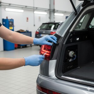 تغيير لمبة الغيار الخلفي للسيارة Reverse Light Bulb Replacement Service