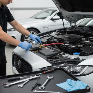 تغيير أصابع البطارية للسيارة Car Battery Terminals Replacement Service