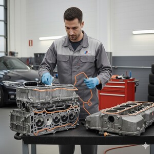 تغيير وجه صدر المكينة Front Timing Cover Gasket / Seal Replacement Service