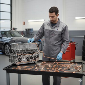 تغيير طقم وجيه كامل للمكينة Full Engine Gasket Set / Complete Seals Kit Replacement Service