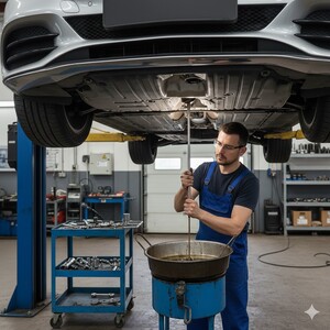 تغيير أو إصلاح طبة زيت الجير Transmission Oil Drain / Filler Plug Replacement & Thread Repair Service