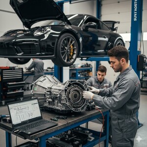 تغيير كلتشات القير + وزن وبرمجة القير Transmission Clutch Packs Replacement + Adaptation / Calibration Service
