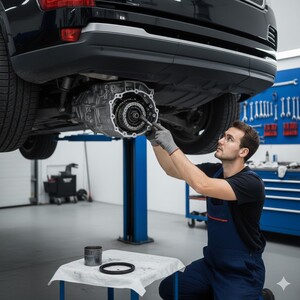 خدمة تغيير صوفة الدبل Transfer Case Oil Seal / 4WD Output Shaft Seal Replacement Service