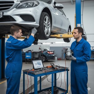 خدمة إصلاح أو استبدال موتور ABS ABS Pump Motor / ABS Hydraulic Unit Repair & Replacement Service