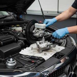 خدمة تغيير أو إصلاح سلندر الفرامل الرئيسي (ماستر) Brake Master Cylinder Repair & Replacement Service