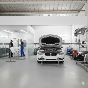 سمكرة أو رش أو تغيير كبوت السيارة Hood Repair / Paint / Replacement Service